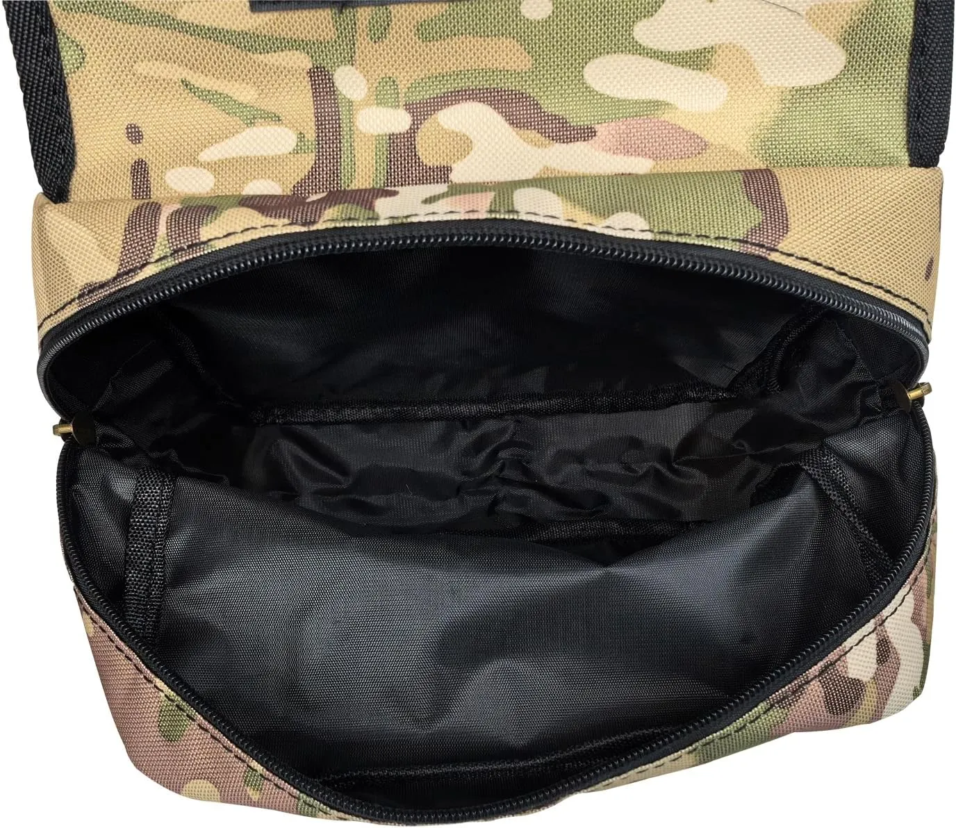 ATV Tank Bag Saddle Bag Waterproof Motorcycle Bag Compatible with Snowmobile Sportsman Scrambler FourTrax Grizzly UTV Hanging Storage Bag Camo Brown