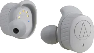 Audio-Technica ATH-SPORT7TWGY SonicSport Wireless in-Ear Headphones, Gray