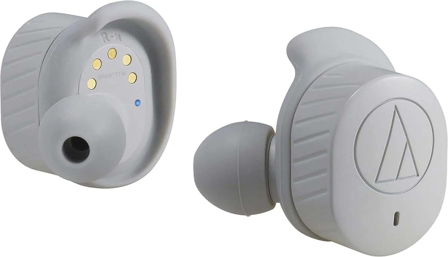 Audio-Technica ATH-SPORT7TWGY SonicSport Wireless in-Ear Headphones, Gray