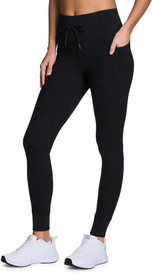 Avalanche Women's Drawstring Waist Gym Hiking Legging Fitted Jogger with Pockets