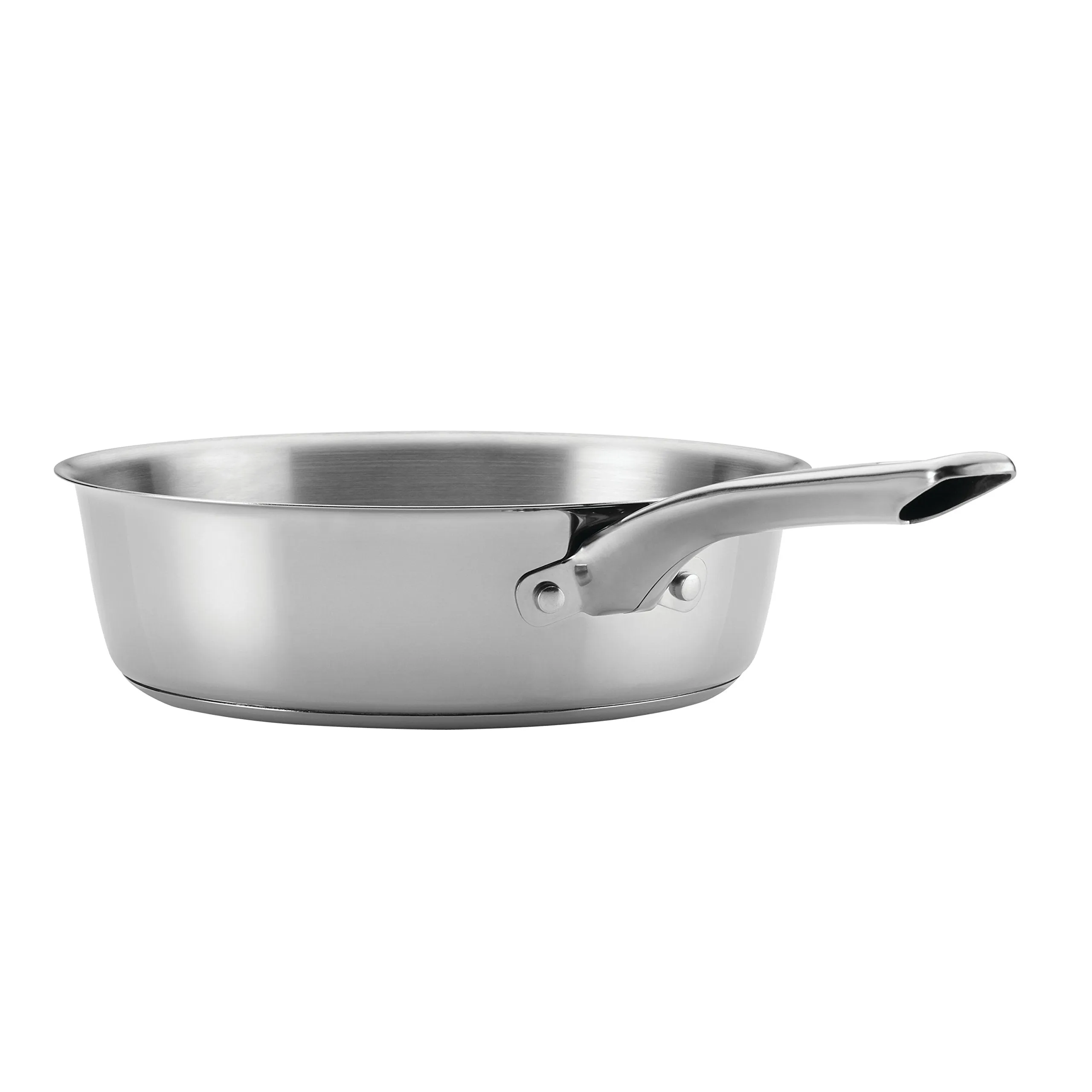 Ayesha Curry Home Collection Stainless Steel Cookware Pots and Pans Set, 9 Piece