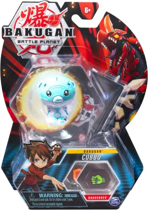 Bakugan, Cubbo, 2-inch Tall Collectible Transforming Creature, for Ages 6 and Up