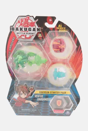 Bakugan Starter Pack 3-Pack, Ventus Garganoid, Collectible Transforming Creatures, for Ages 6 and Up