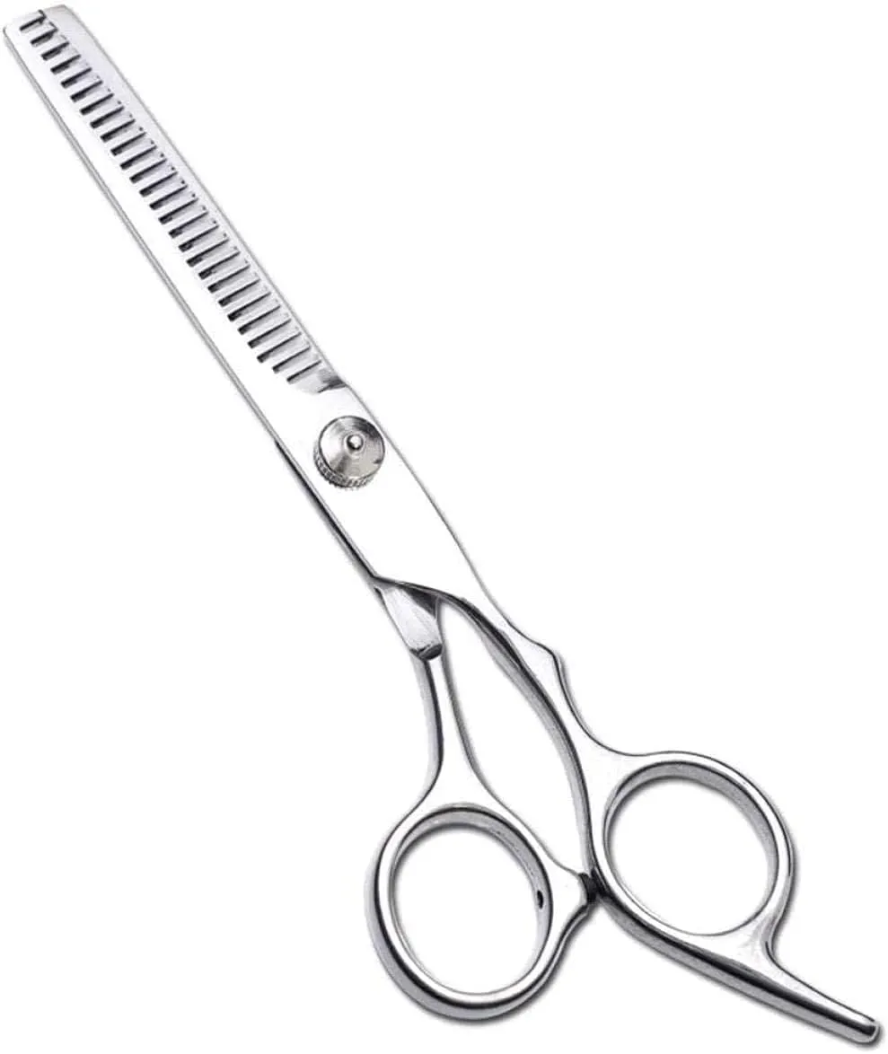 Barber Scissors Hairdressing Scissors Hairdressing Scissors Set Professional Scissors Flat Cut Teeth Shears Thinning Shears Bangs Shears 7 Piece Set Perfect Professional Set,