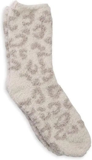 Barefoot Dreams CozyChic Youth Barefoot In The Wild Sock, Boot Socks Plush Socks