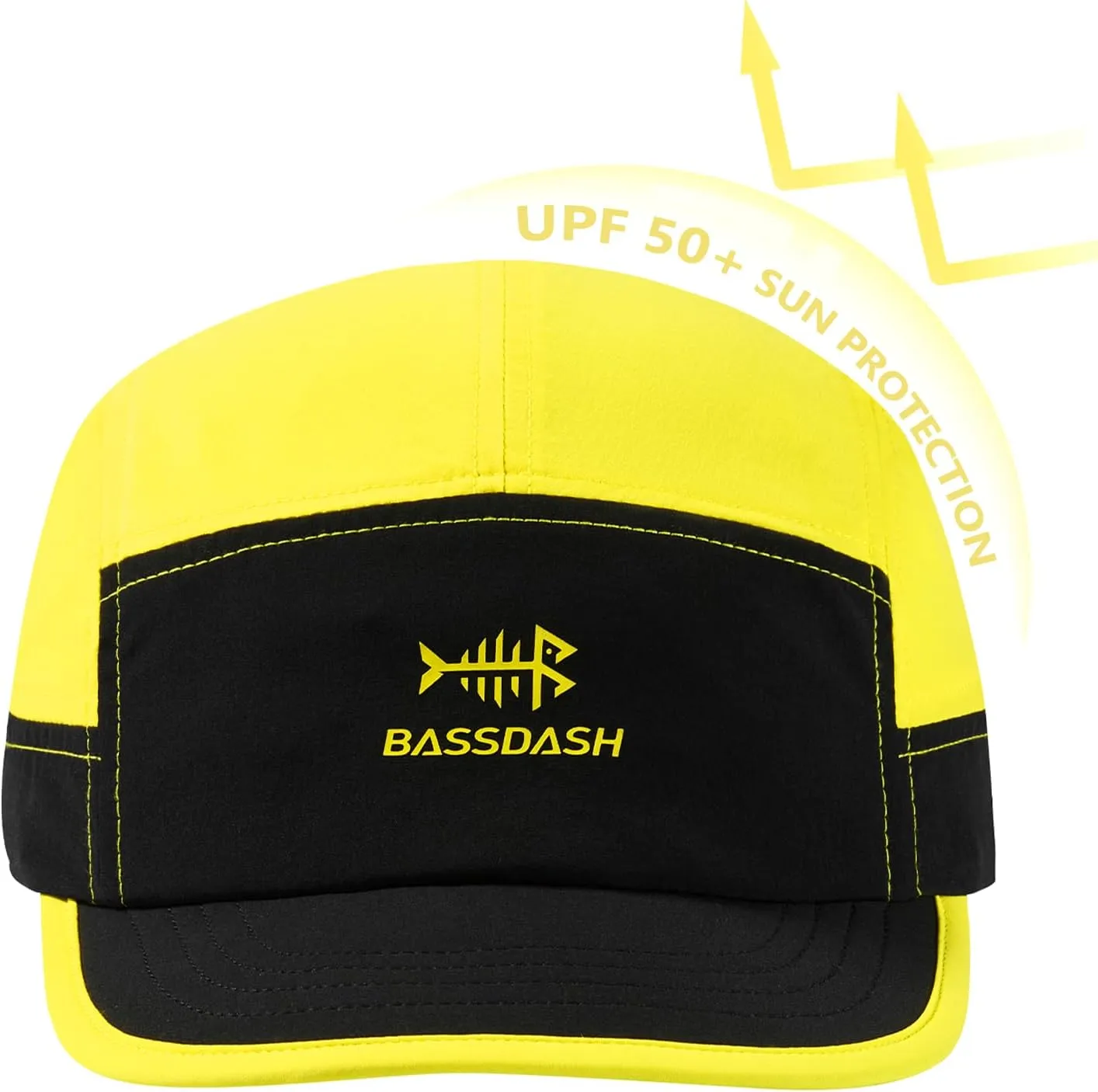 BASSDASH Ultralight UPF 50  Soft Baseball Caps Unstructured Quick Dry Folding Hat Adjustable for Men Woman Outdoor Activities