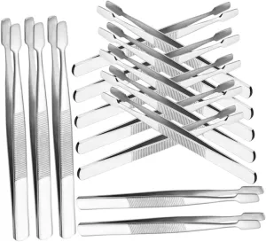 Beaupretty False Eyelash Curler Lash Extension Tools Set 15pcs Stainless Steel Precision