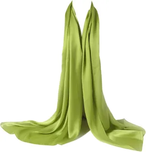 Bellonesc Silk Scarf 100% silk Long Lightweight Sunscreen Shawls for Women