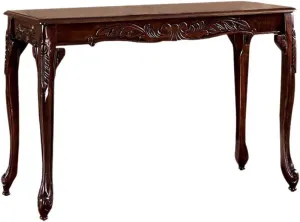 Benjara Benzara Traditional Sofa Table, Brown,