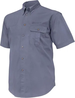 Beretta Men's Hunting Lightweight Cotton Tm Short Sleeve Shooting Shirt