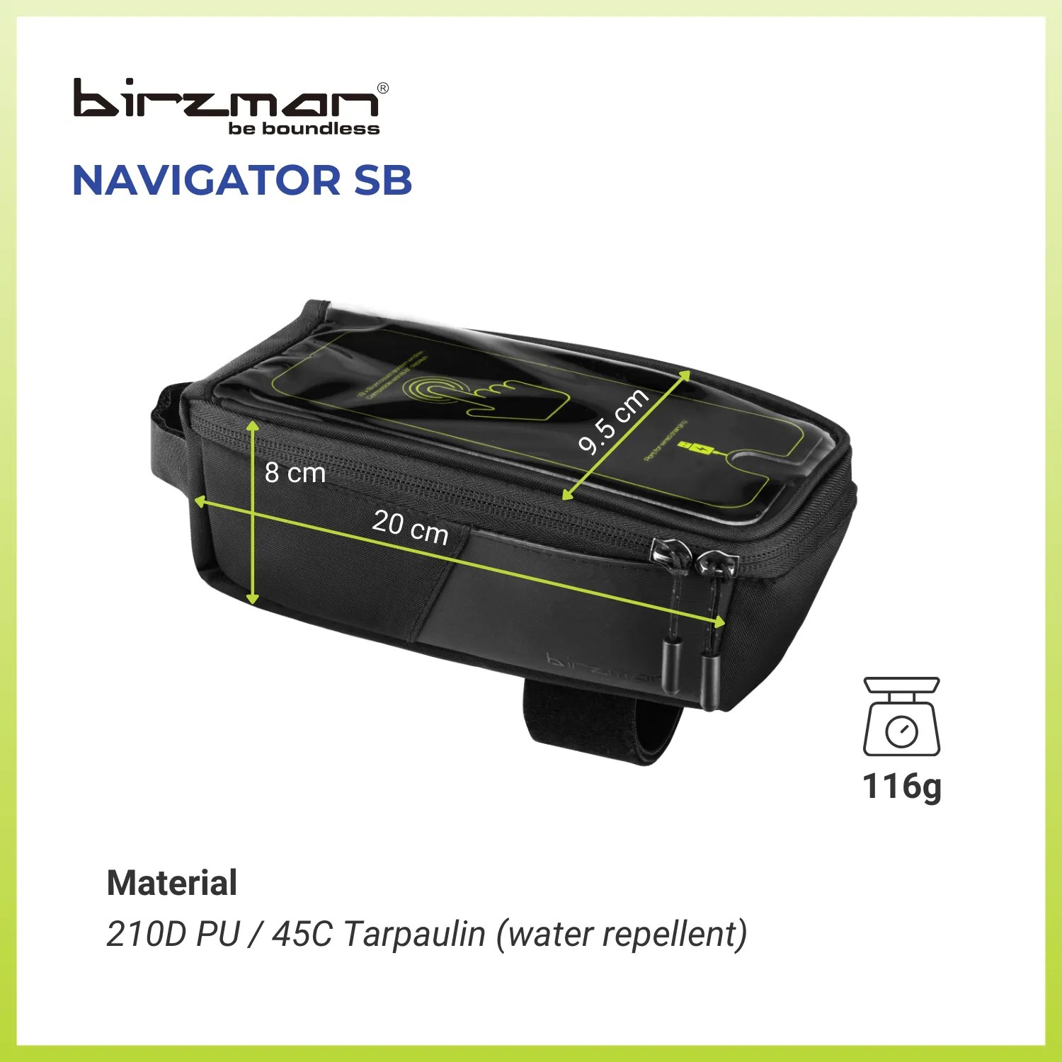 Birzman Navigator SB Top Tube Bag