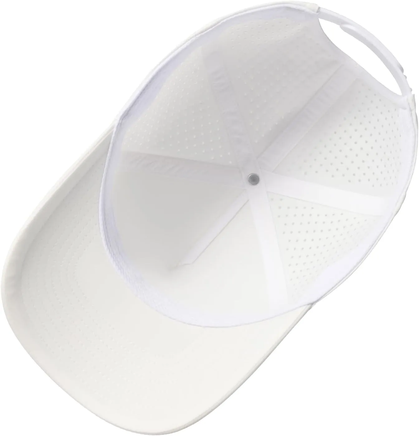 BOTVELA Men Adjustable Snapback Baseball Cap Vented Performance Laser Cut Mesh Hat