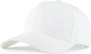 BOTVELA Men Adjustable Snapback Baseball Cap Vented Performance Laser Cut Mesh Hat