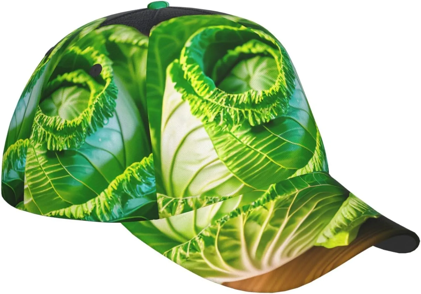 Bright Cabbage Baseball Cap Adjustable Size for Running Workouts and Outdoor Activities All Seasons