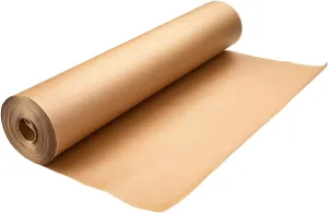 Brown Kraft Paper Roll 12" x 100 Ft(1200 inch) Recycled Brown Craft Paper Roll for Table Covering Shipping Present Wrapping Floral Packing Moving Arts Crafts