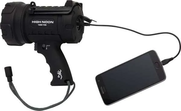 Browning High Noon Led Spotlt - 87-1800 Lumens Rechargeable