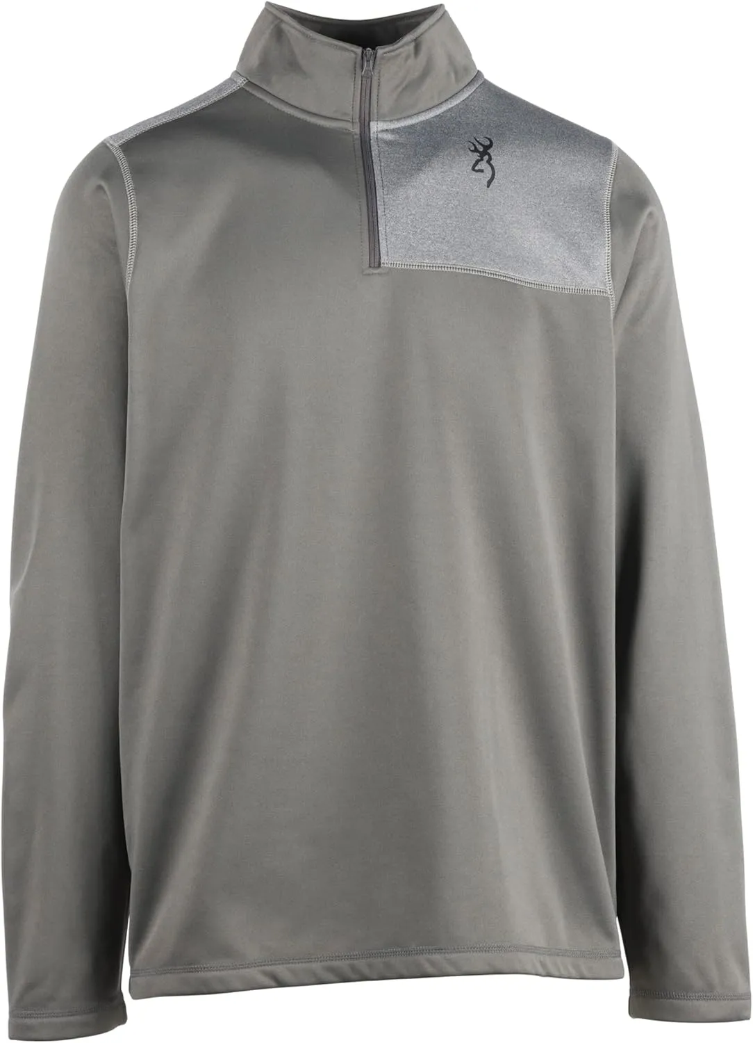 Browning Men's 1/4 Zip, Lightweight Performance Pullover
