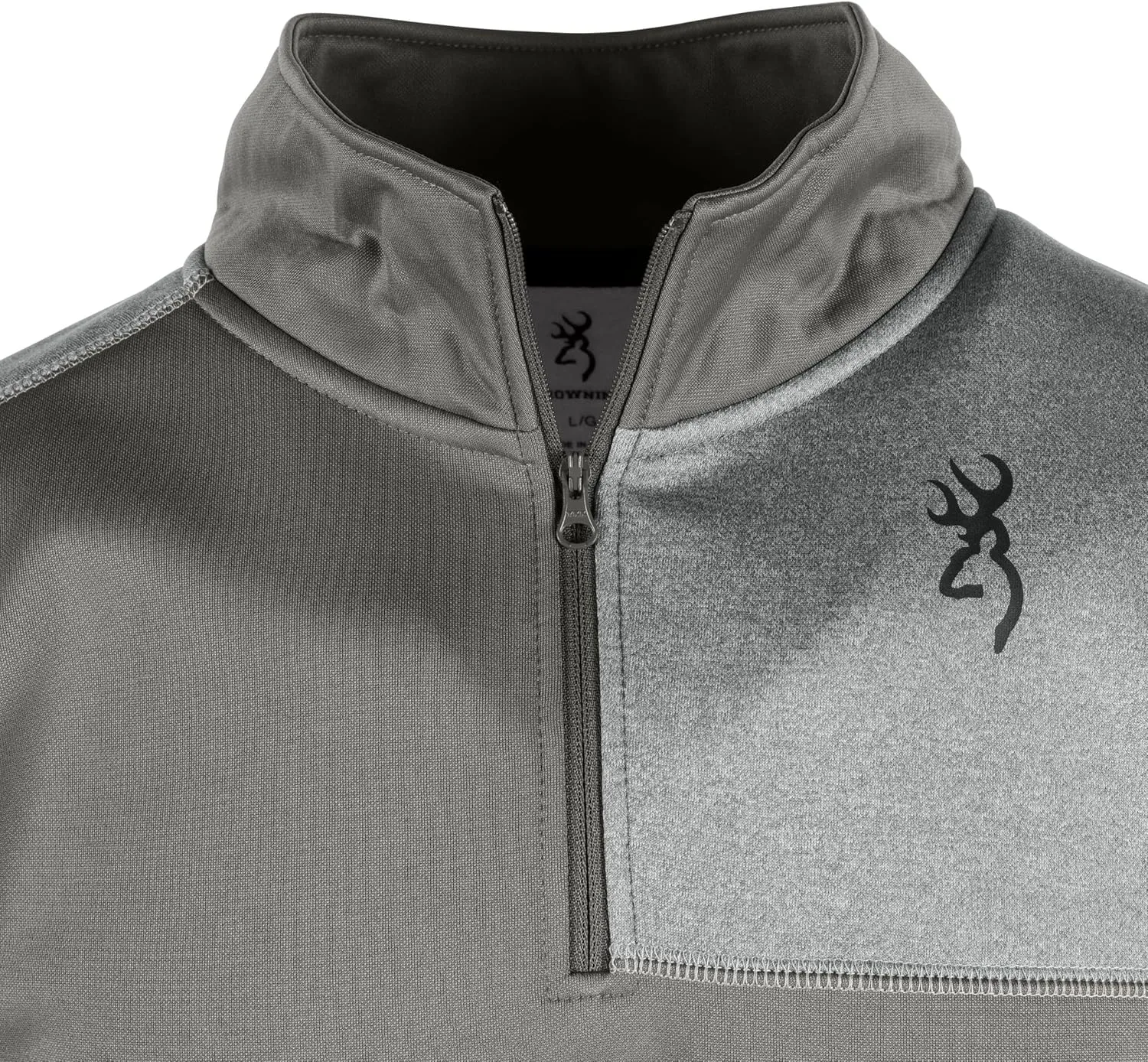 Browning Men's 1/4 Zip, Lightweight Performance Pullover