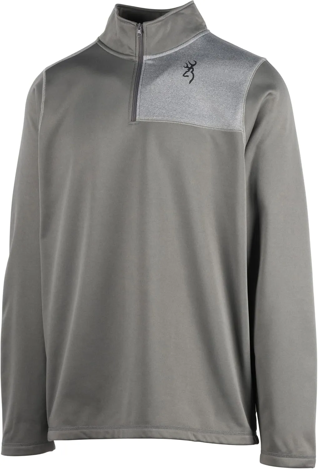 Browning Men's 1/4 Zip, Lightweight Performance Pullover