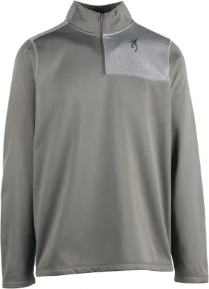 Browning Men's 1/4 Zip, Lightweight Performance Pullover
