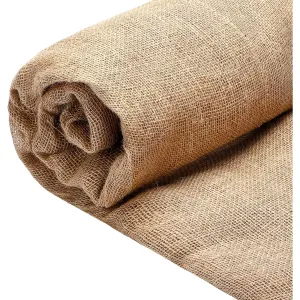 Burlap Rolls Natural Burlap Fabric Multipurpose Rustic Fabric Rolls for Garden Wedding Table Runner Home Party Decor (63" x 30')