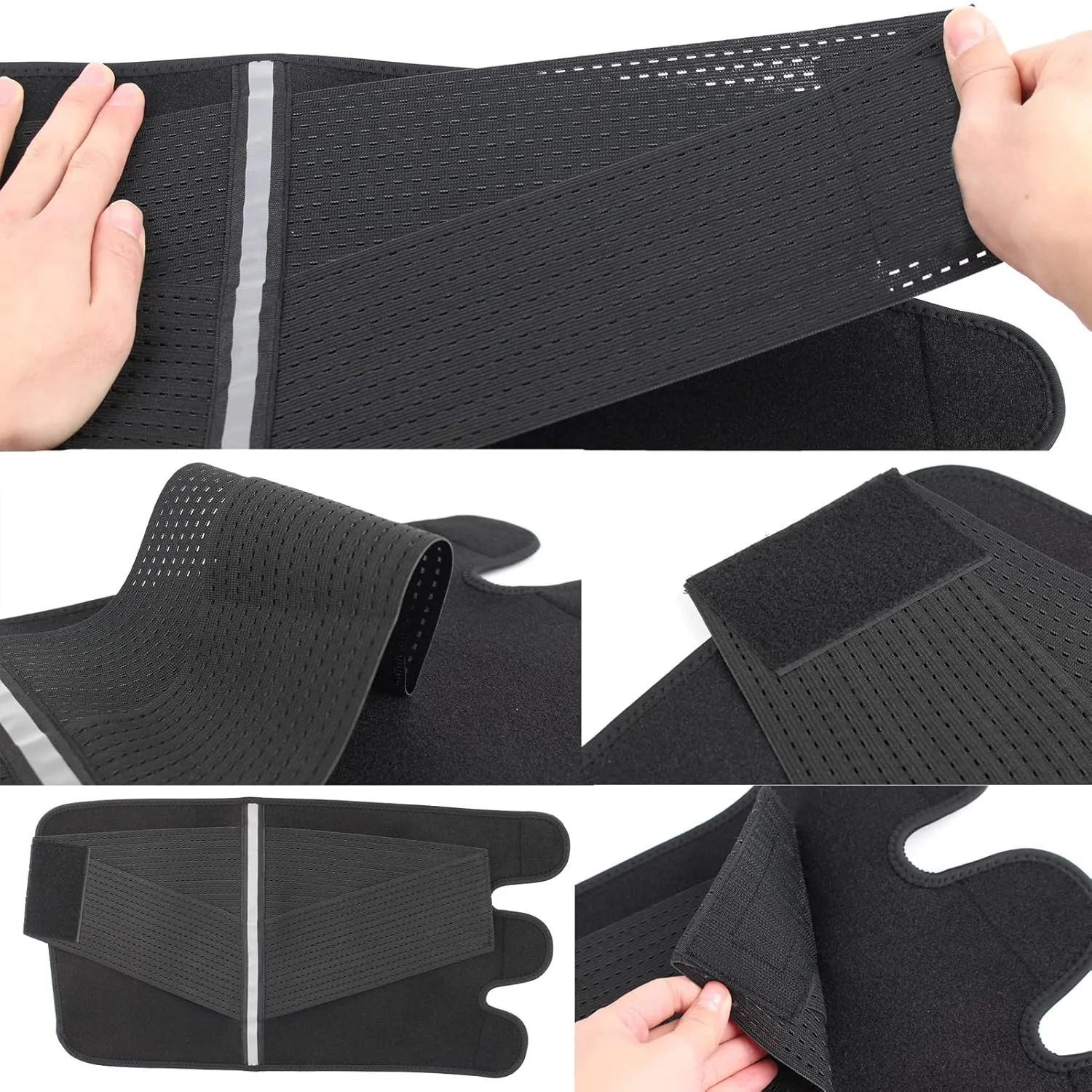 Calf Support Brace Upgrade Adjustable Shin Splint Compression Wrap Sleeve for Pain Relief, Hiking, Training, Men Women XXXL