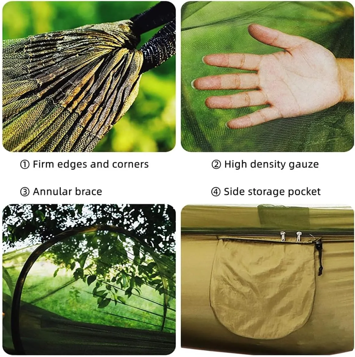Camping Hammock, Breathable Camping Hammock Tear Resistant, Great for Outdoor Enthusiasts(Pink,260 * 140cm)