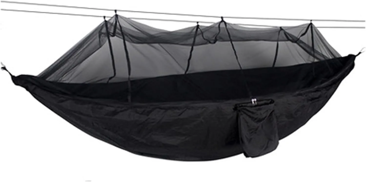 Camping Hammock Hammock Net Anti-Mosquito Durable Hanging Sleeping Hamac Outdoor Indoor Camping Survival Tree Bed