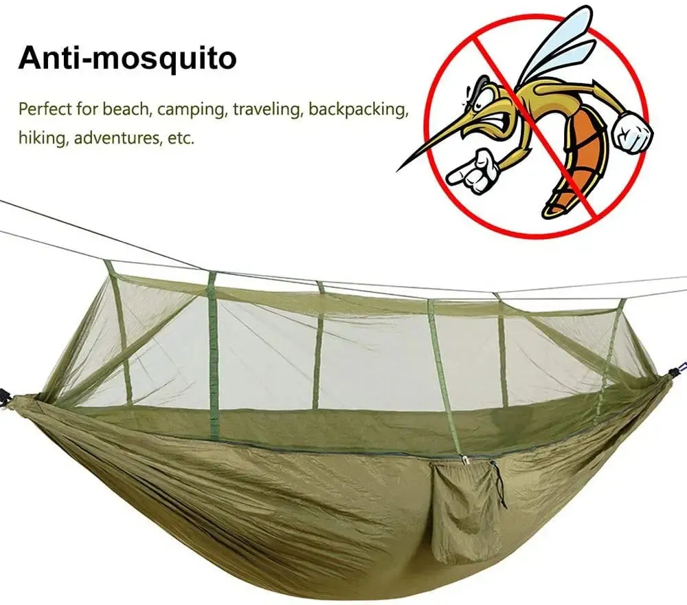 Camping Hammock With Mosquito Net