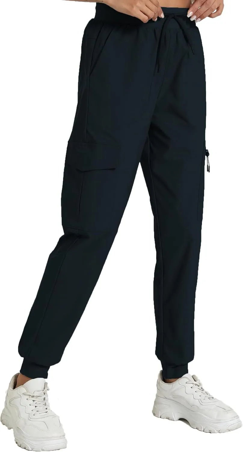Cargo Pants for Women with Pocket Workout Athletic Joggers Lightweight Casual Travel Outdoor Camping Hiking Pants