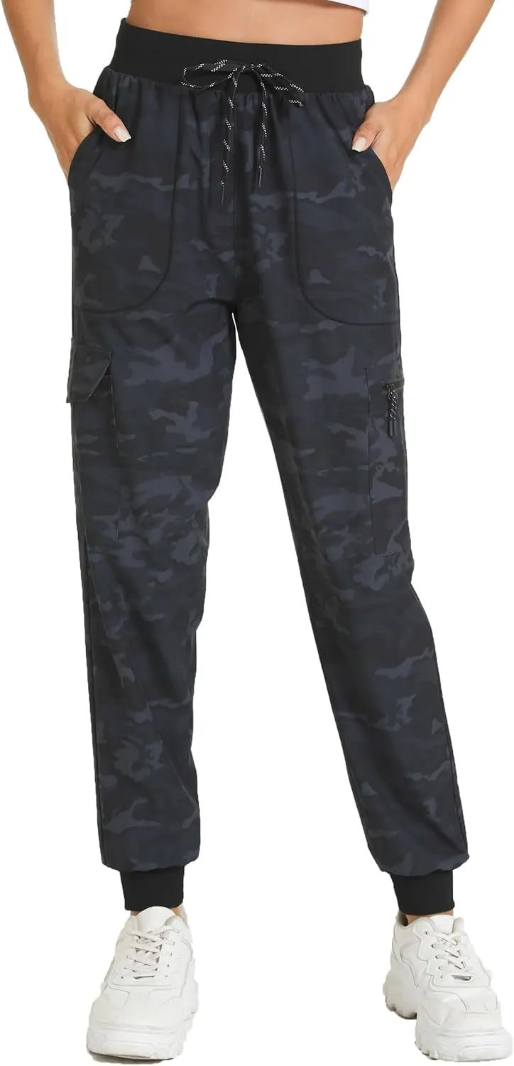 Cargo Pants for Women with Pocket Workout Athletic Joggers Lightweight Casual Travel Outdoor Camping Hiking Pants