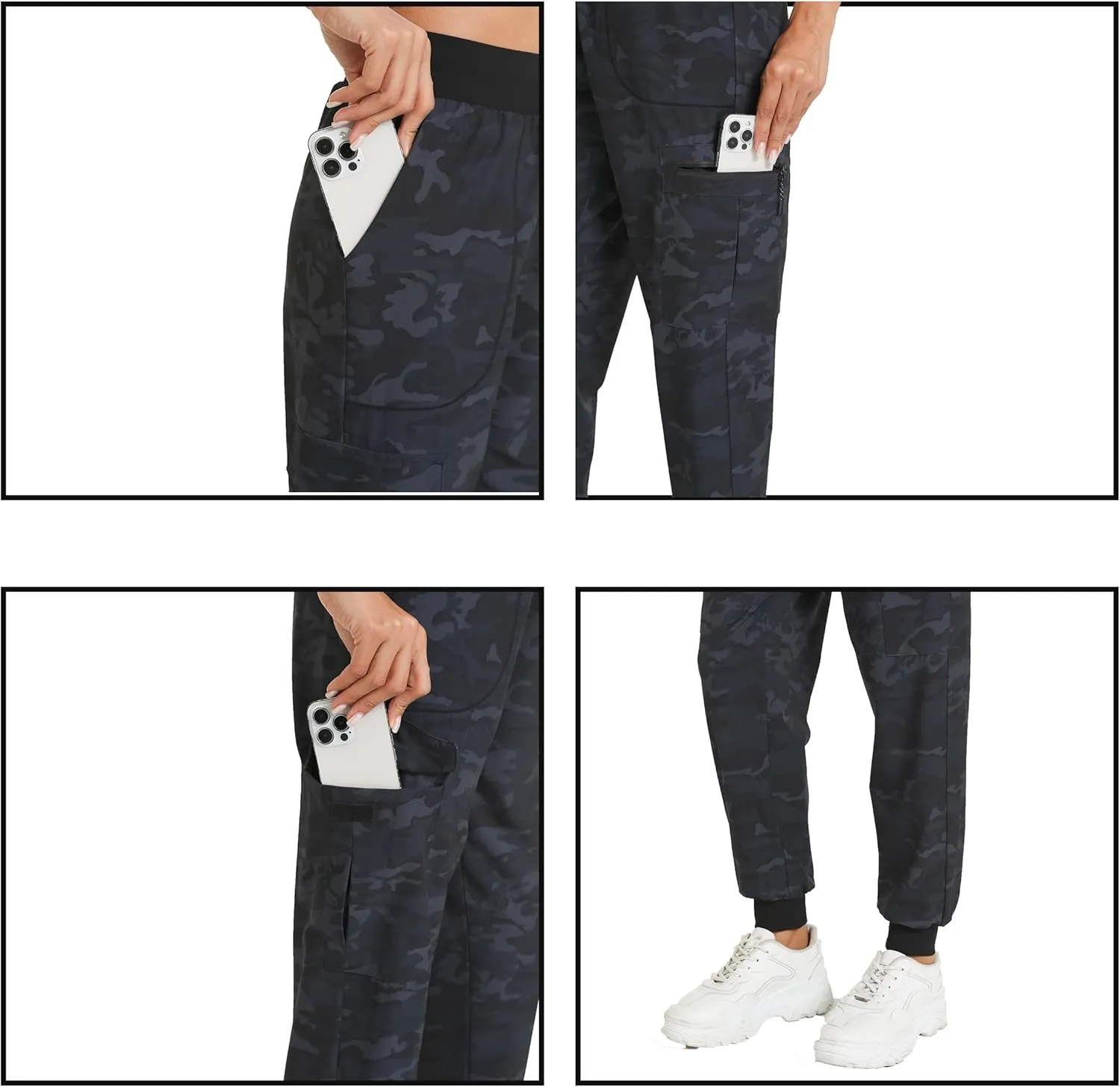 Cargo Pants for Women with Pocket Workout Athletic Joggers Lightweight Casual Travel Outdoor Camping Hiking Pants