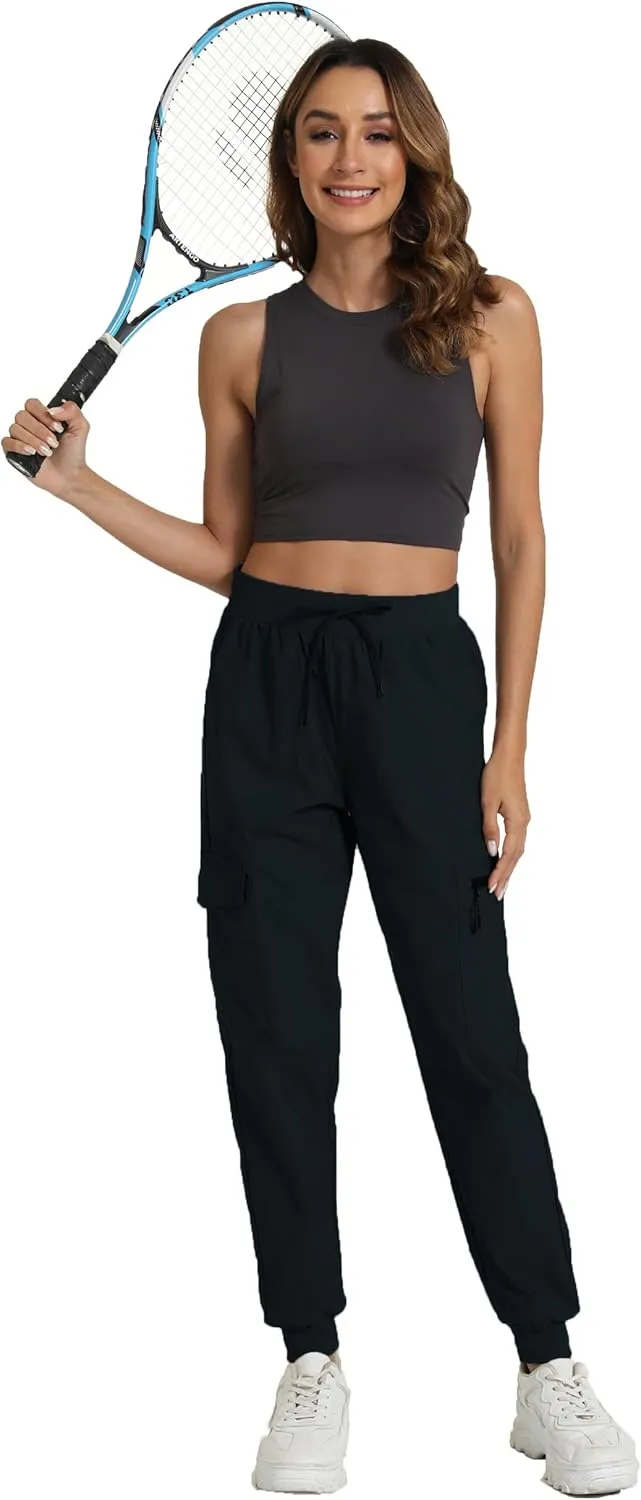 Cargo Pants for Women with Pocket Workout Athletic Joggers Lightweight Casual Travel Outdoor Camping Hiking Pants