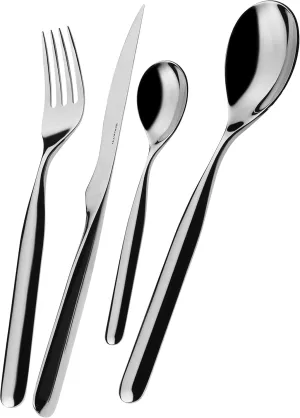 Casa Bugatti Vidal 24-Piece Flatware Set
