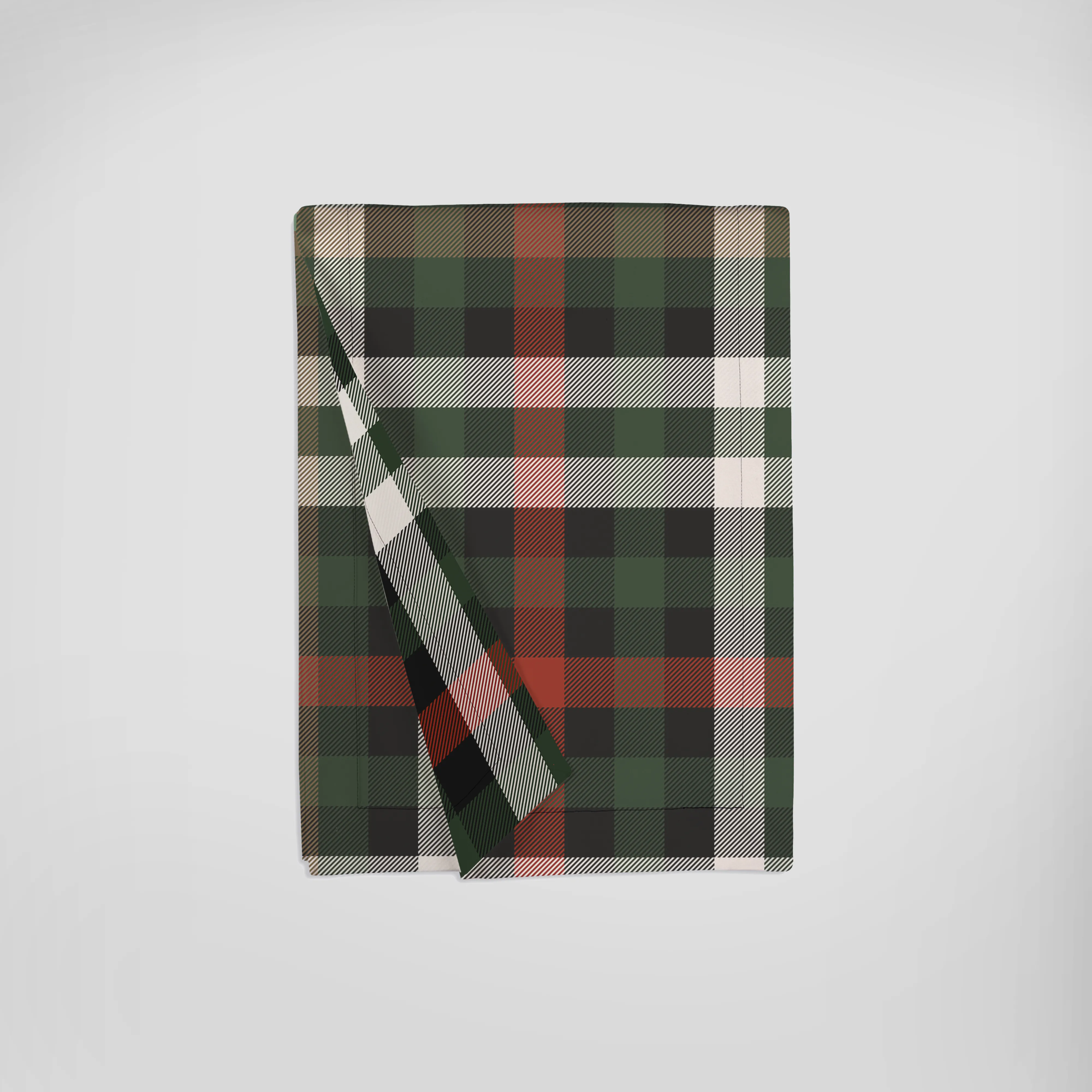 Ceremony Plaid Runner - Lightweight Linen