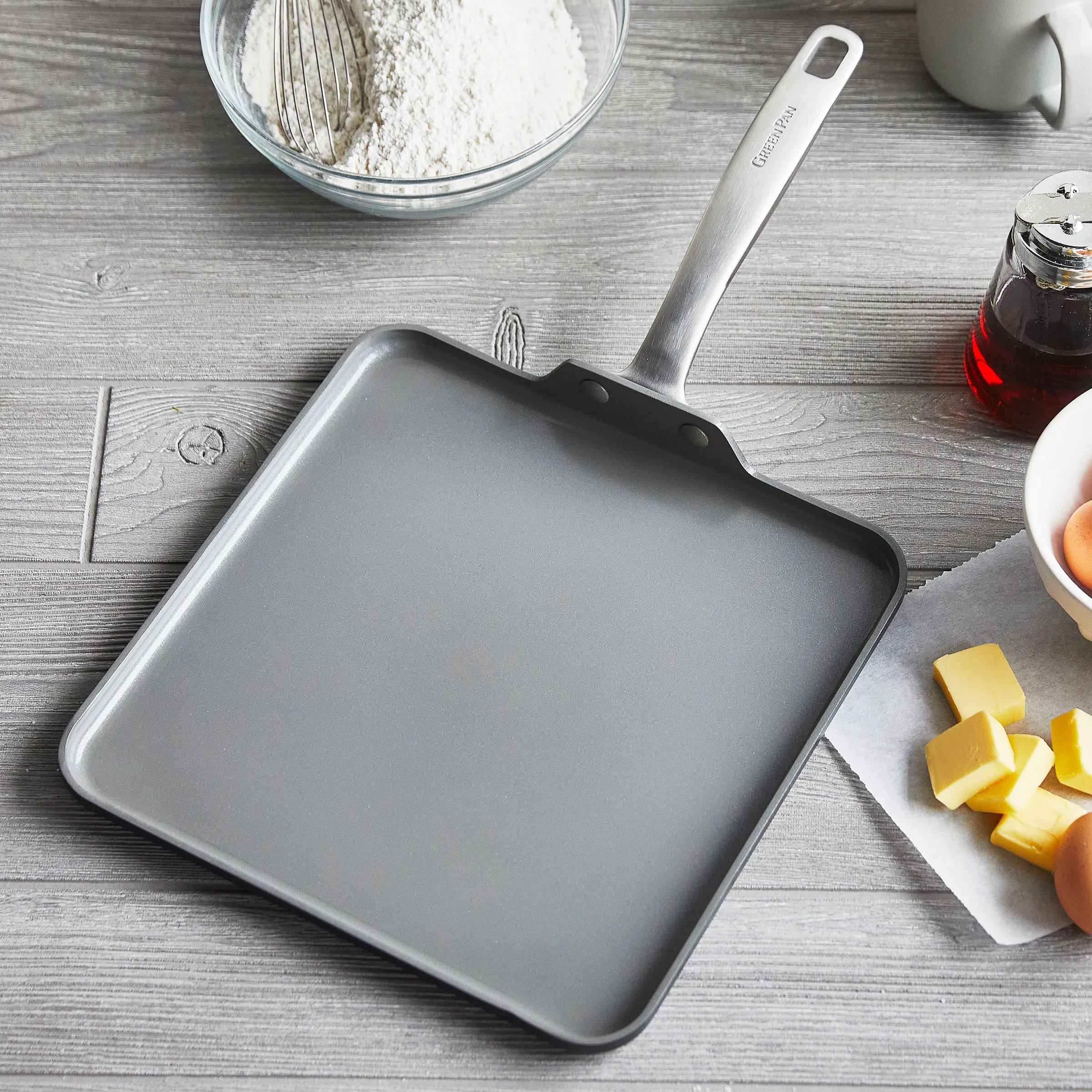 Chatham Ceramic Nonstick Griddle Pan, 11"