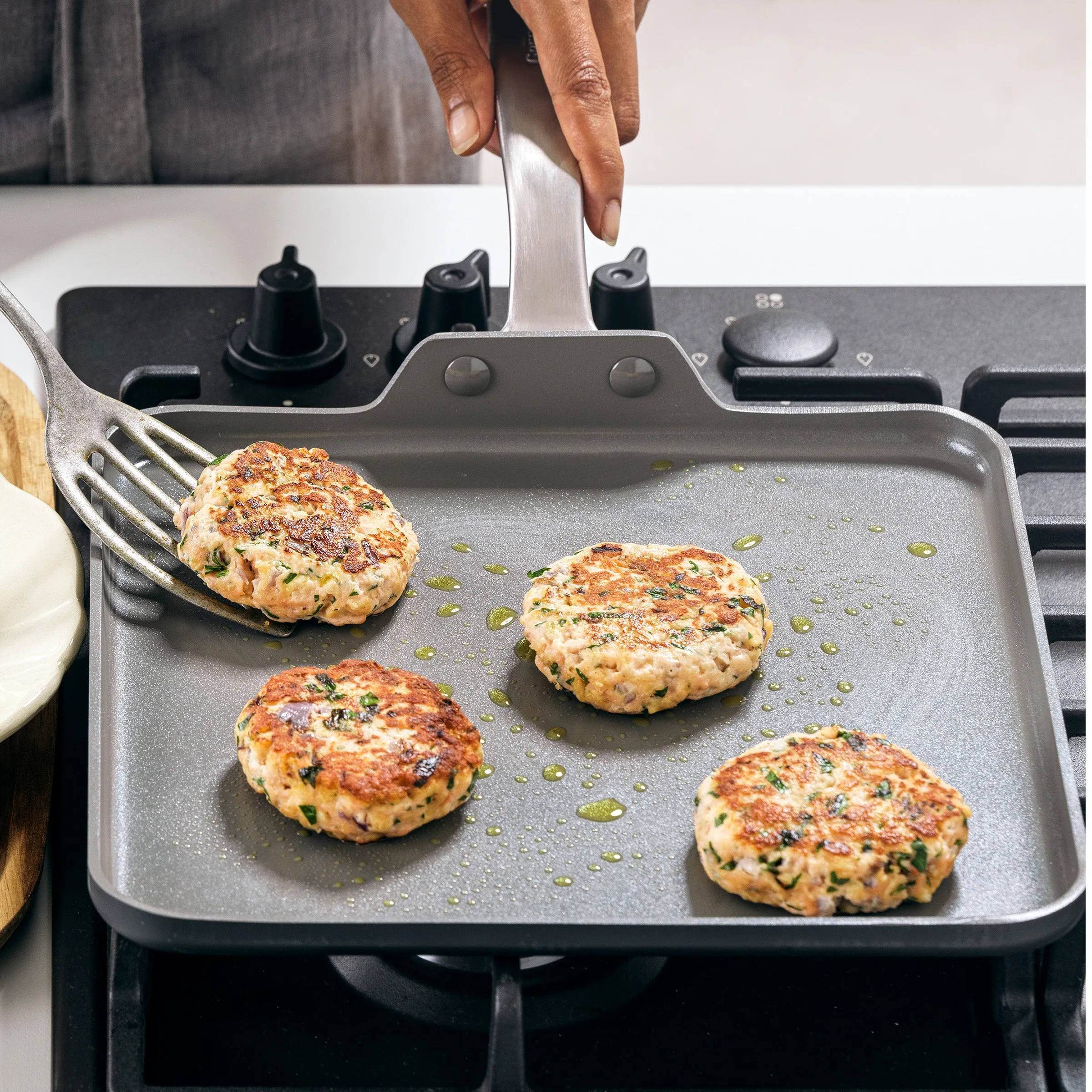 Chatham Ceramic Nonstick Griddle Pan, 11"