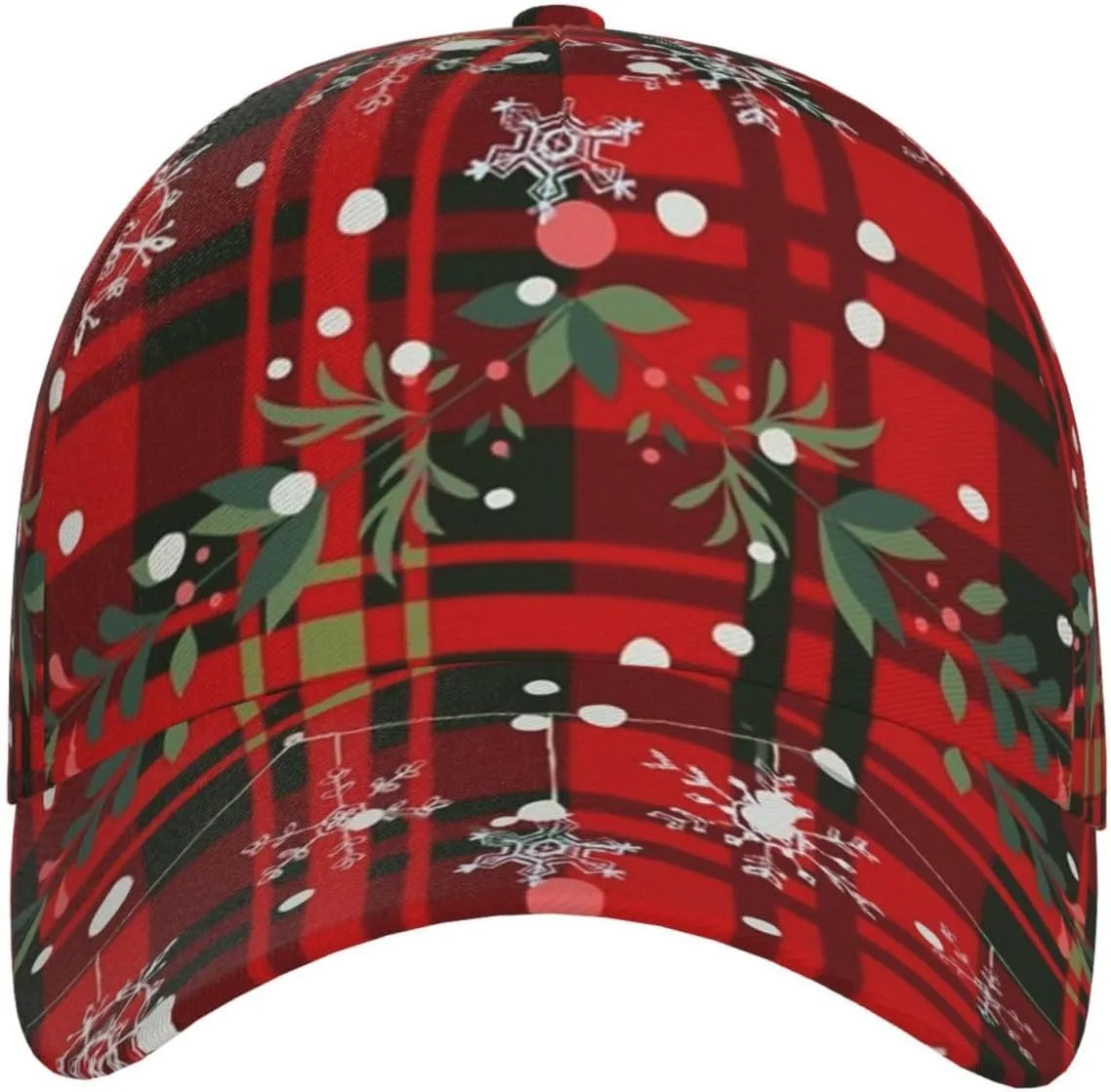 Christmas Cap Xmas Holiday Baseball Hats Fashion Sun Cap Packable Outdoor Running hat for Women and Men