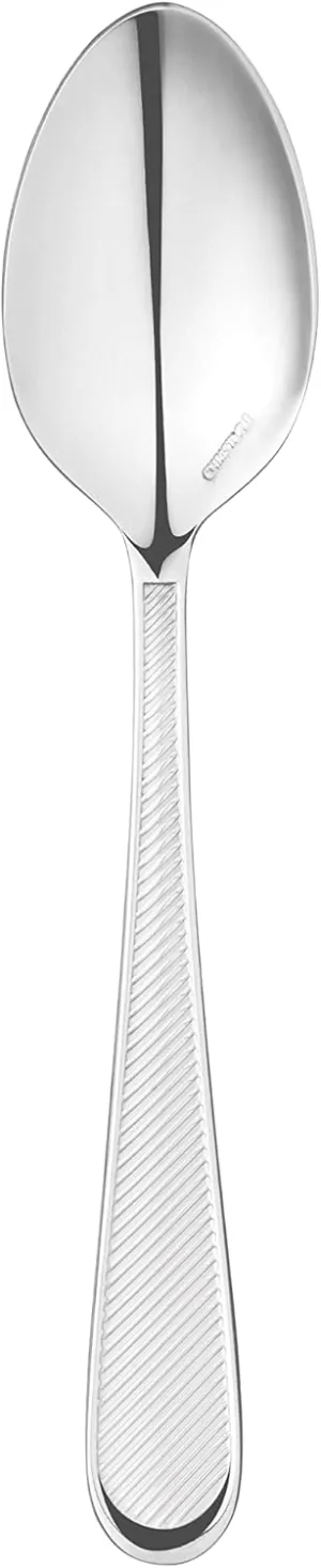 Christofle Concorde Stainless Steel Set of 6 Coffee Spoons #2413004