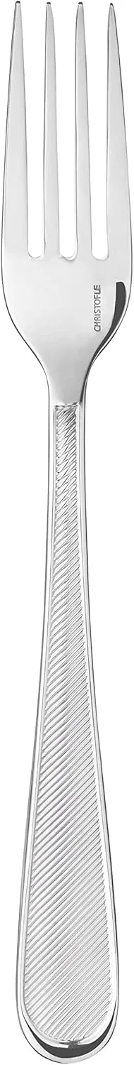 Christofle Concorde Stainless Steel Set of 6 Table Forks #2413003