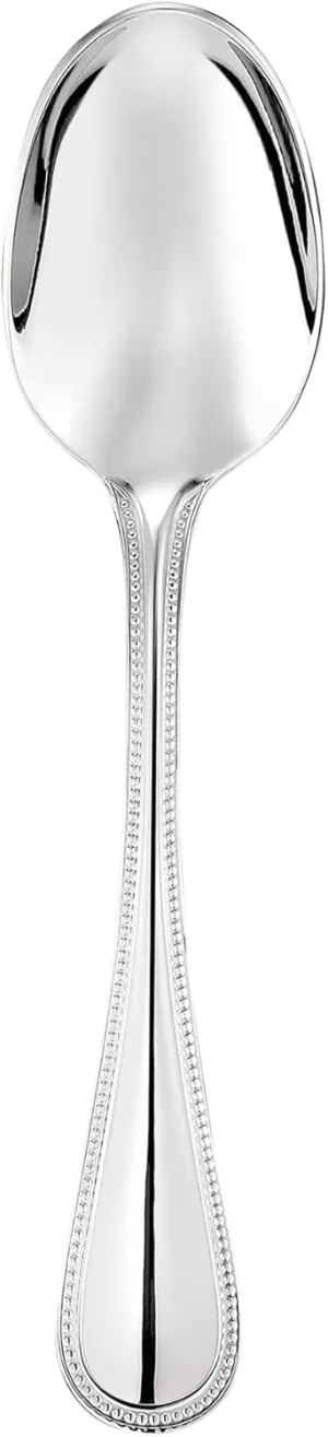 Christofle Perles 2 Stainless Steel Set of 6 Teaspoons #2405008