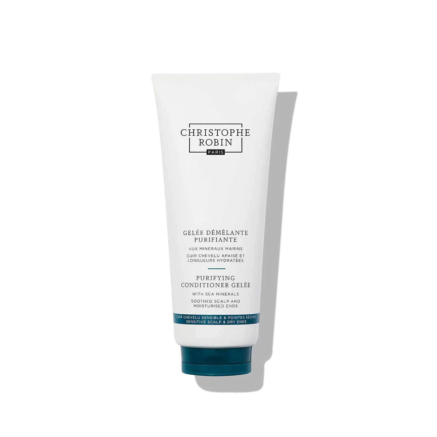 Christophe Robin Purifying Lightweight Conditioner Gelèe With Sea Minerals for Soft Lengths and Oily Scalp 6.7 fl. oz