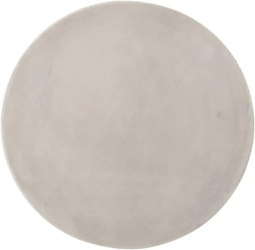 Christopher Knight Home Randall Outdoor Contemporary Lightweight Accent Side Table, Concrete Finish