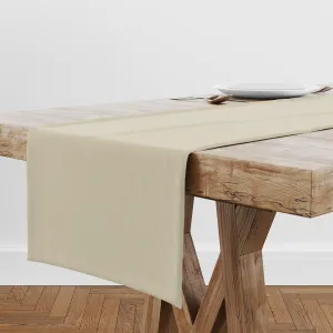 Classic Runner in Eggshell - Lightweight Linen