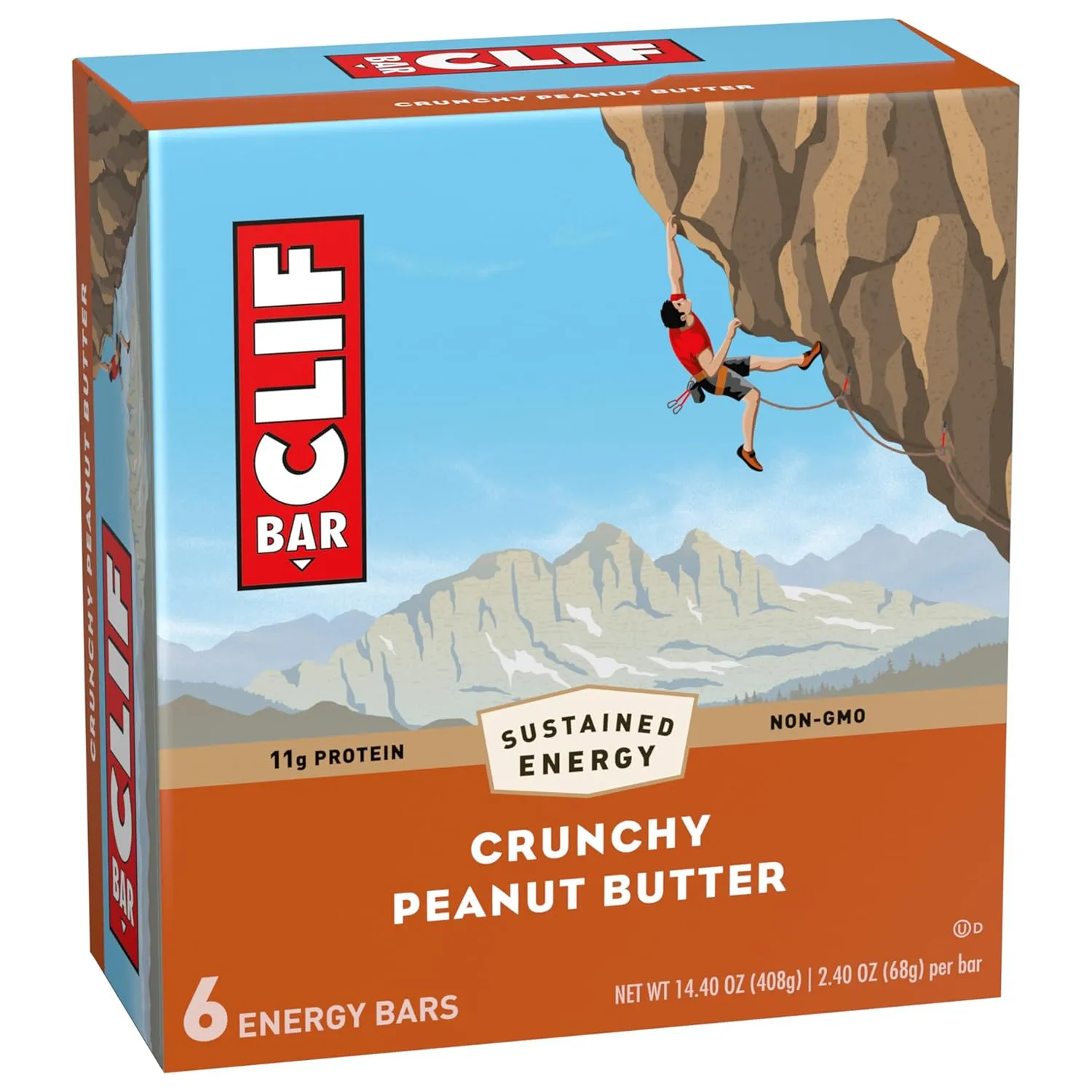 CLIF BAR - Variety Pack - Made with Organic Oats - 10-11g Protein - Non-GMO - Plant Based - Energy Bars - 2.4 oz. (36 Count)