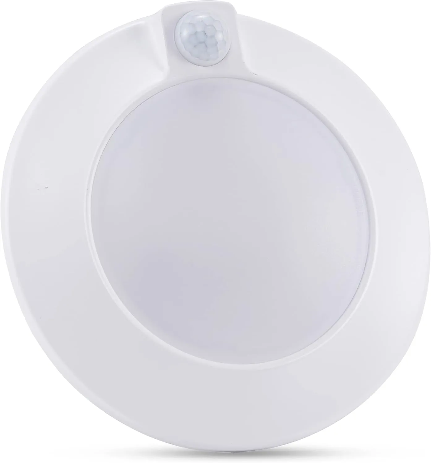 CLOUDY BAY Motion Sensor Ceiling Light Indoor,120V CRI90 10W 5000K Bright Day Light,6.5 inch LED Flush Mount Ceiling Lighting Fixture for Garage,Walk-in Closet,Attic,Pantry Wet Location White Finish