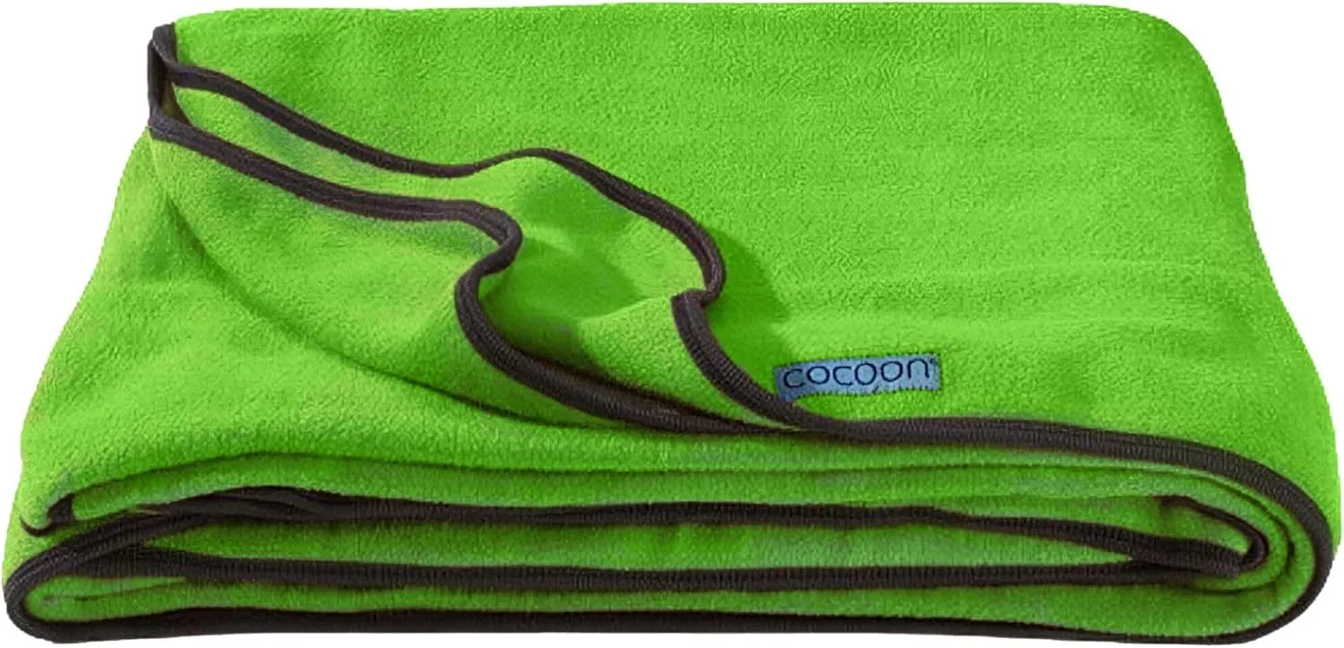 COCOON- Premium - Travel Fleece Blanket - Cozy, Soft, Warm, Lightweight - Regular 79" x 63"