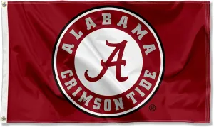 College Flags & Banners Co. Alabama Crimson Tide Roll Tide University Large College Flag