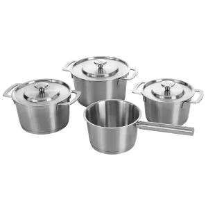 COMBEKK | STAINLESS STEEL COOKWARE SET 4PCS