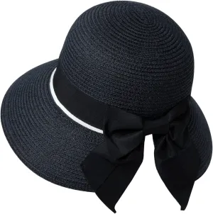 Comhats Summer Beach Sun Hats for Women Wide Brim UV Protection UPF 50  Foldable Packable